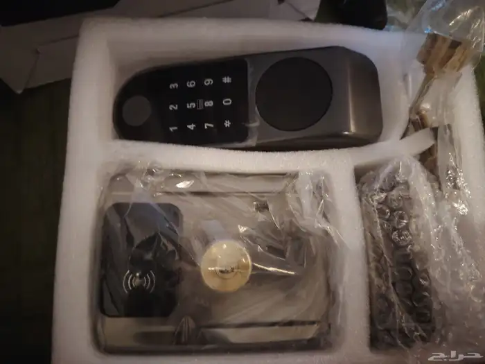 قفل ذكي خارجي واي فاي مع بصمتين 0