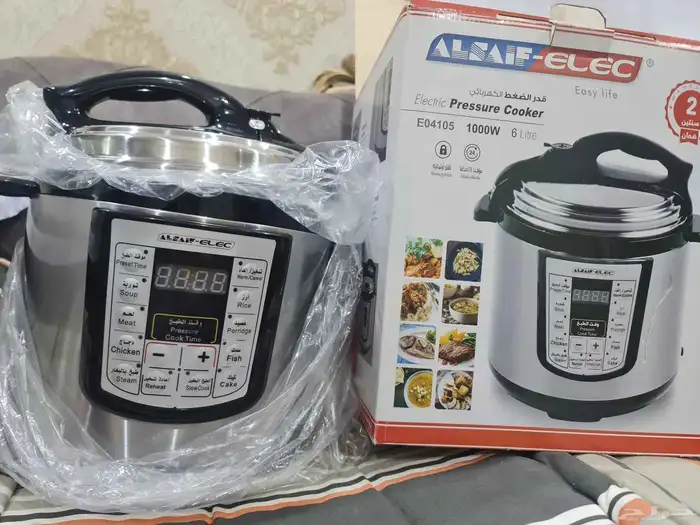 قدر ضغط كهربائي 6 لتر من شركة السيف 0