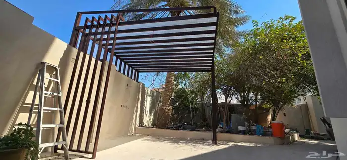 مظلات سيارات القطيف تركيب سواتر مظلات الدمام القطيف الخبر  ع 4