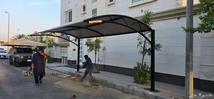 مظلات سيارات القطيف تركيب سواتر مظلات الدمام القطيف الخبر  ع 1