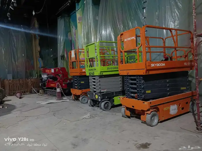 إيجار مان لفت سيزر لفت رافعة شوكية بوم تراك كرينات بركلين 3