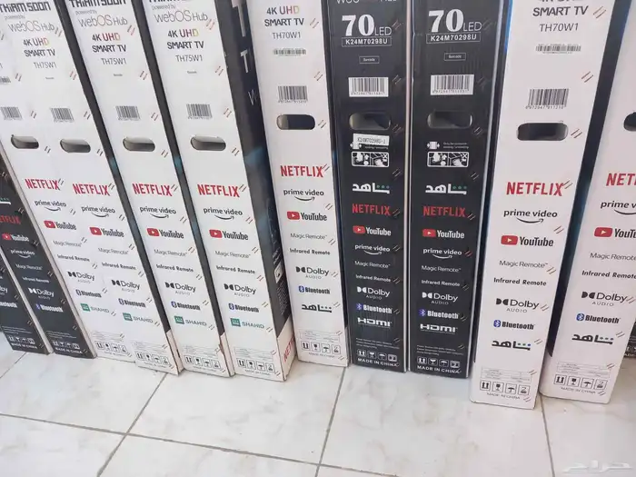 شاشة 4kشاشات تلفزيون سمارت 4kذكية QLEDبالتوصيل 14