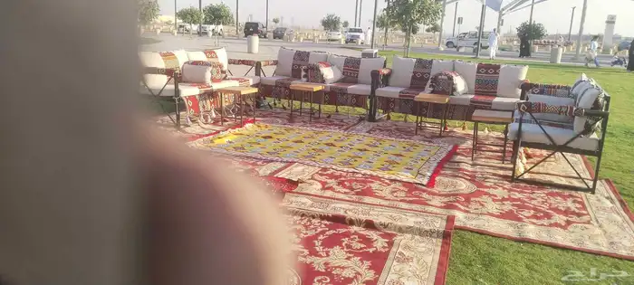 تاجير جلسات شعبيه تاجير كراسي وطاولات 11