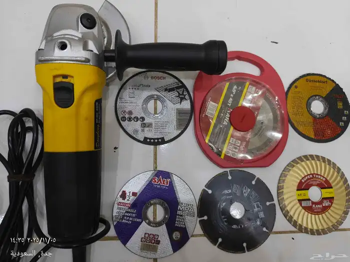 دريل امباكت كفرات وشنيور اثنين في واحد ودريل منشار صاروخ عدد 17