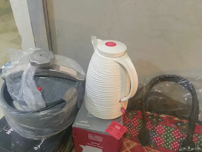 قدر كاتم جديد. وثلاجه قهوه جديد. وشنطه قهوه جدد 1