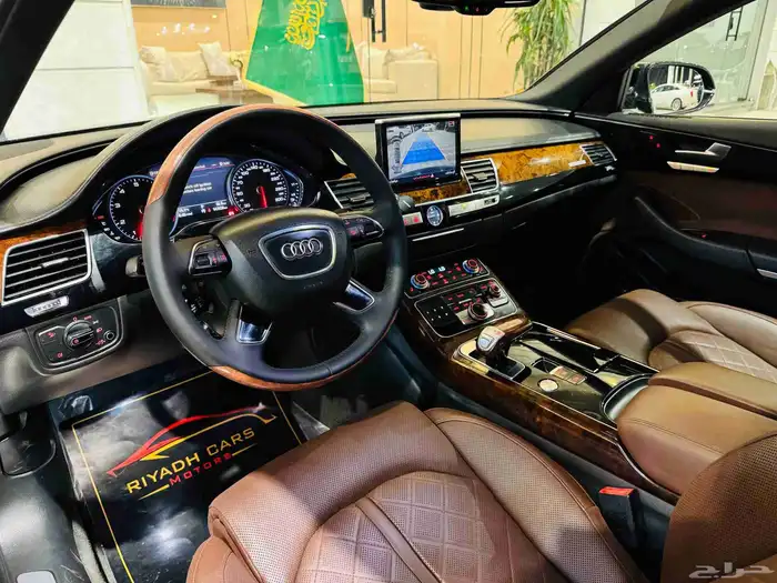 اودي A8 2014 فل كامل سعودي نظيف جدا 7