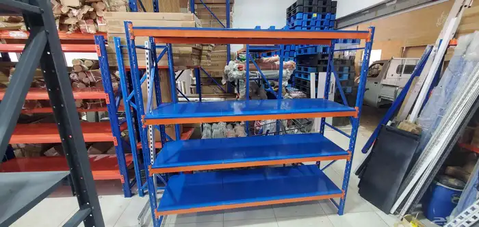 رفوف تخزين رفوف بقالات ارفف مستودعات طاولات كاشير سلات خضار 0