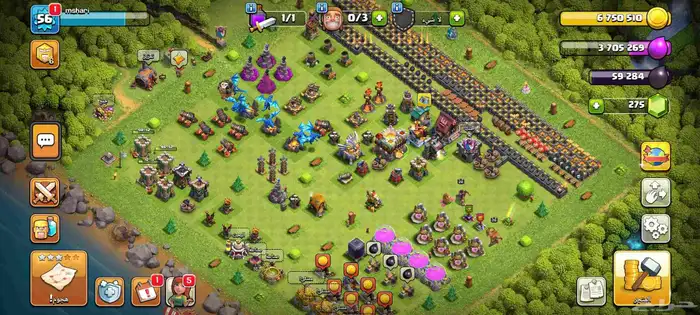 حساب كلاش تاون11 0