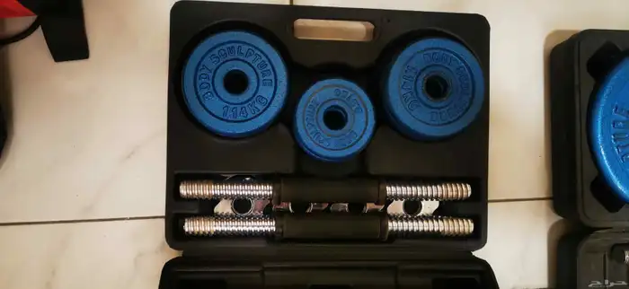 شنطة اوزان دمبل وشنطة اوزان بار 1