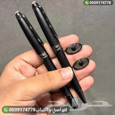 قلم و كبك مونت بلانك 9