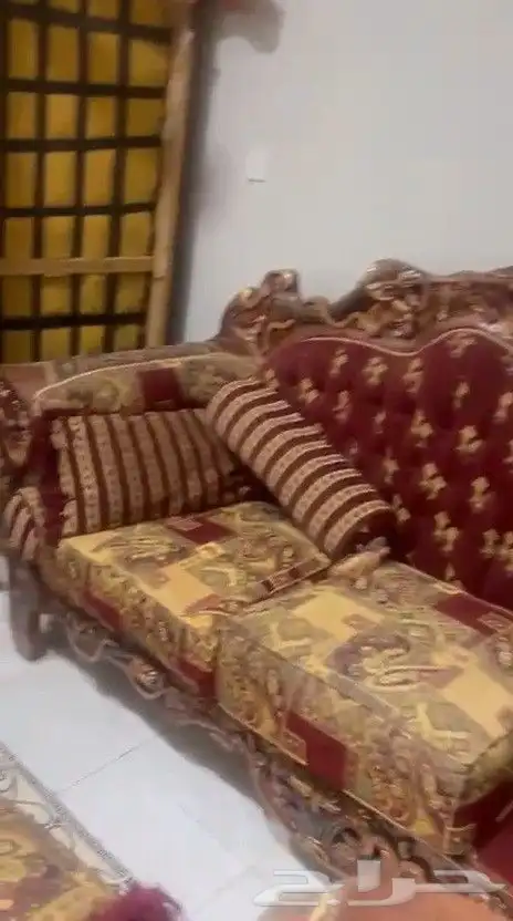 عفش اثاث مستعمل نظيف للبيع تلفزيون كنب سجاد كراسي 7