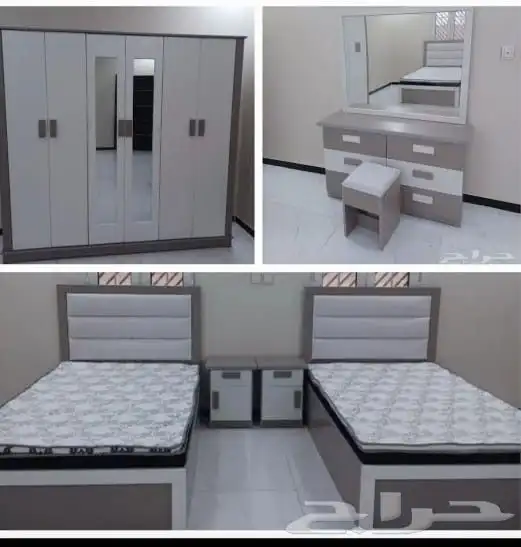 يوجد لدينا غرف نوم جاهزه من تصميمنا وتنفيذنا للتواصل واتساب 4