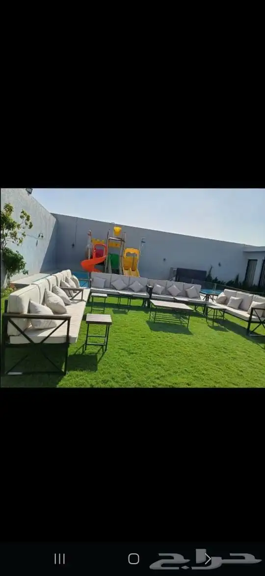 تاجير كراسي طاولات وكنب و جلسات كوش افراح دفايات 9