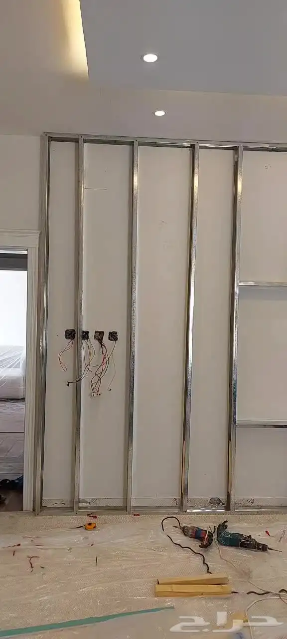 عمل جبس بورد سيمنت بورد شيبورد بديل رخام تكسيات البكيرية 4