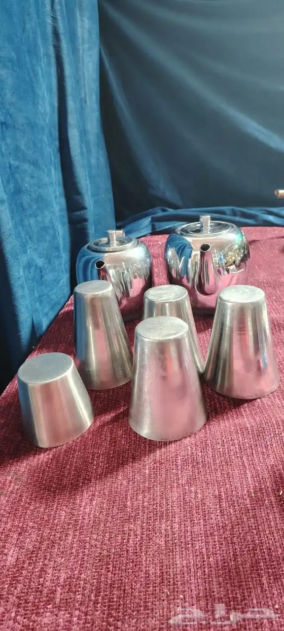 اكواب ستيل كوريه واباريق كوريه صناعة قديمه 0