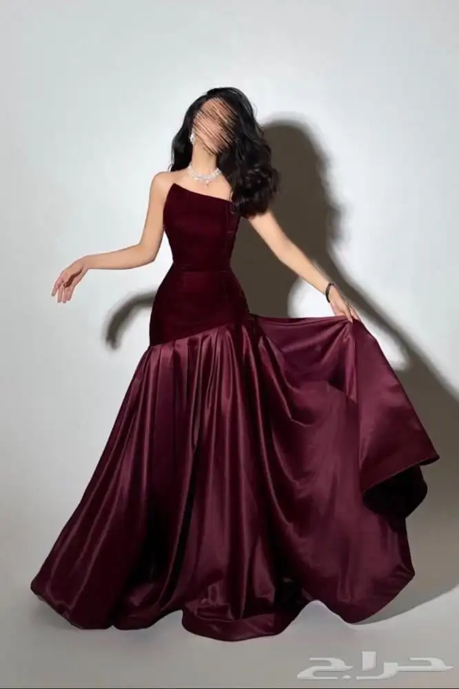 فساتين مناسبات حديثه وراقية خامات فخمه ومريحه في اللبس نشحن 22