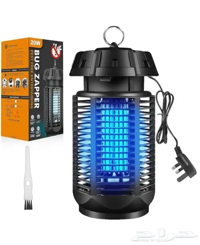 مصباح قاتل البعوض والحشرات 0