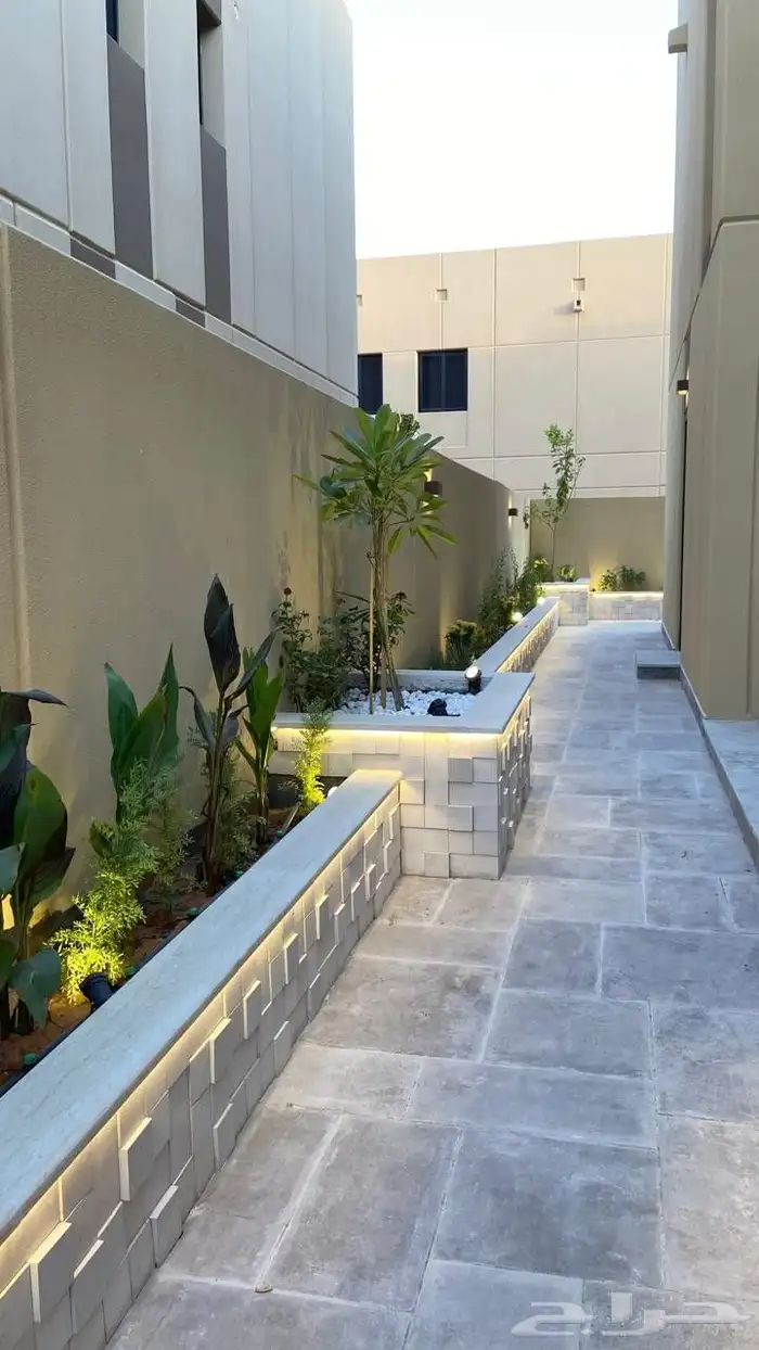 تنسيق حدائق بالرياض طبيعي وصناعي وتركيب شبكات الري 0