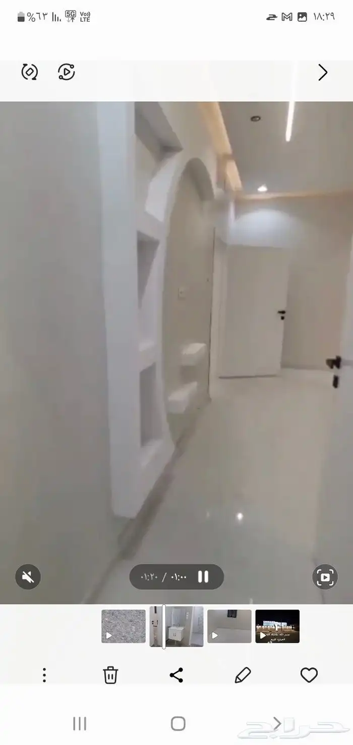 للبيع بيت دور واحد وسط تربة 26