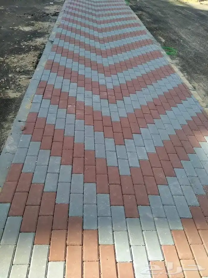 ابو ادهم المقاول ومعلم بندوره وانترلوك شغل مخططات وحدائق 2