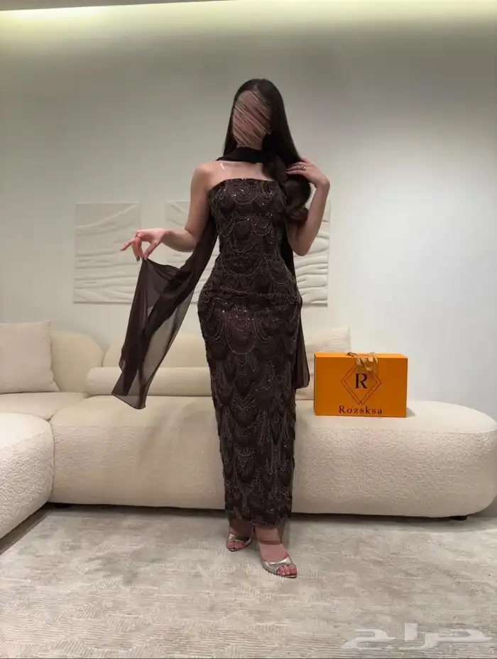 فساتين مناسبات حديثه وراقية خامات فخمه ومريحه في اللبس نشحن 37