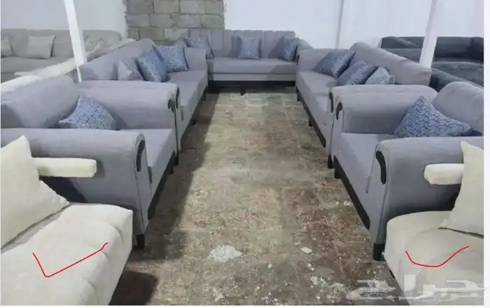 كنب جديد جاهز وبسعر المصنع شامل التوصيل 6