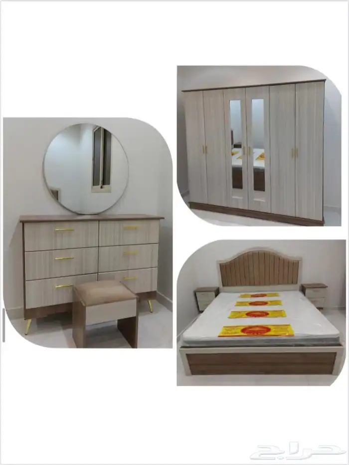 غرف نوم جديده مع تقسيط تابي وتمارا 1