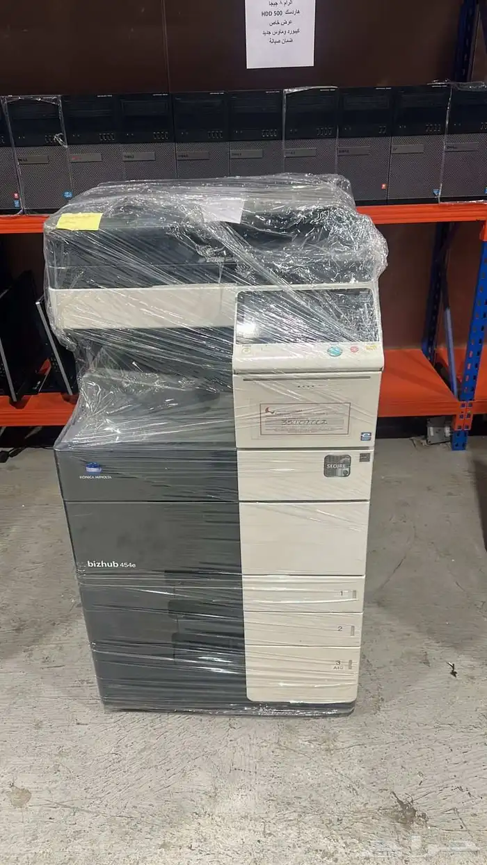 طابعة كبيرة مستعمل مع ضمان 0