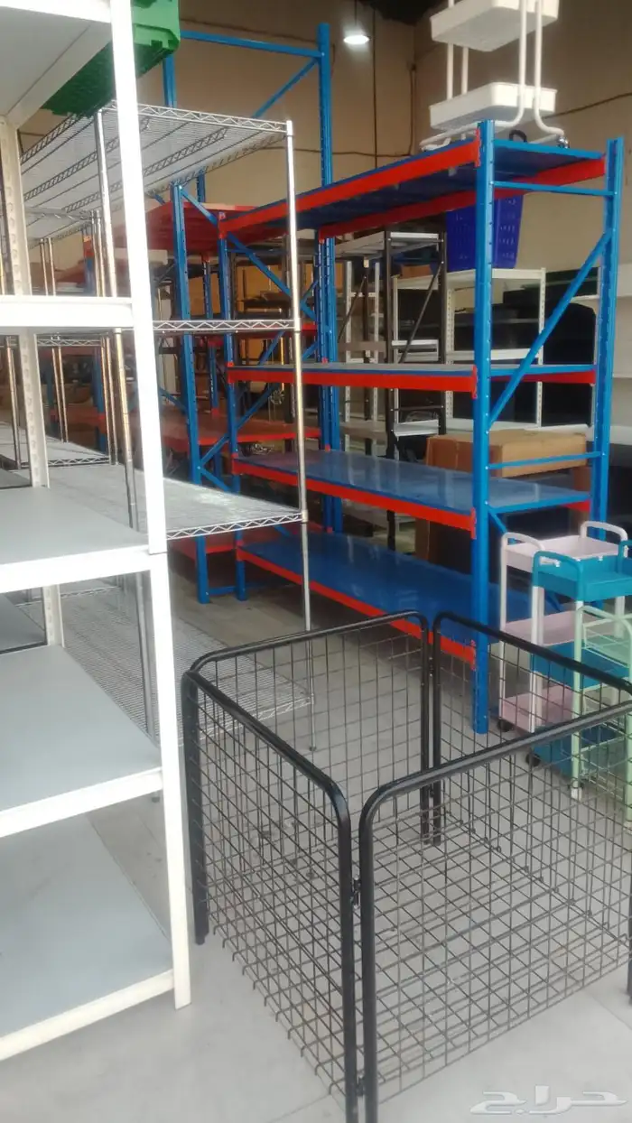 رفوف تخزين مستودعات رفوف تخزين ارفف منزليه استاندات 1