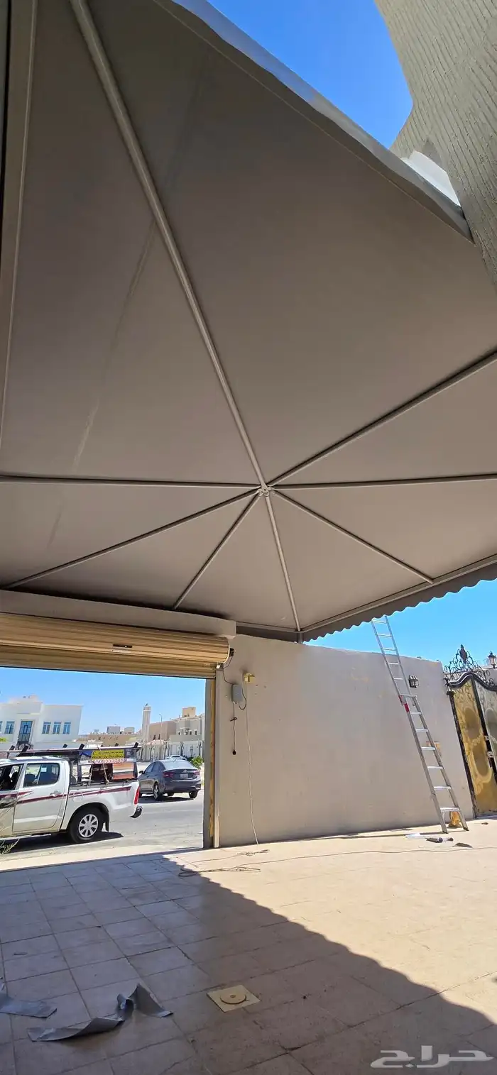 مظلات سيارات القطيف تركيب سواتر مظلات الدمام القطيف الخبر  ع 7