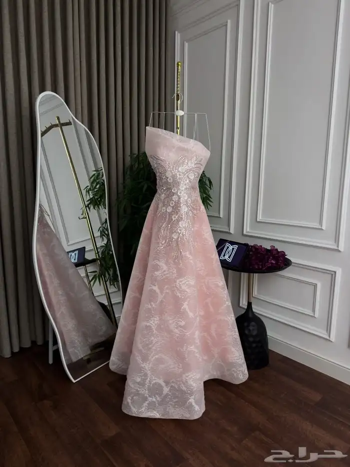 فساتين مناسبات حديثه وراقية خامات فخمه ومريحه في اللبس نشحن 8