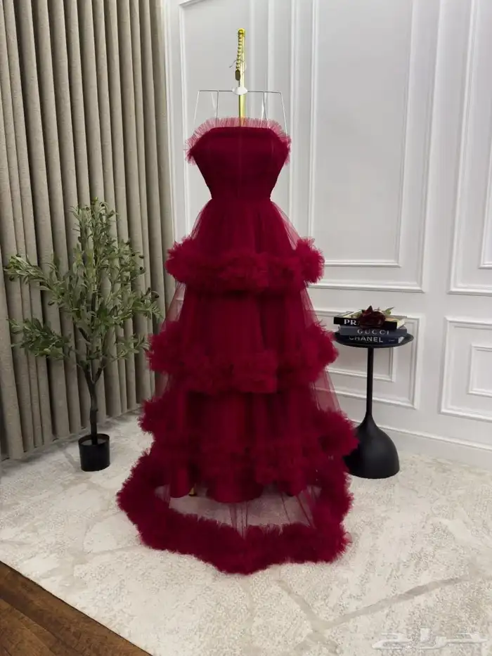 فساتين مناسبات حديثه وراقية خامات فخمه ومريحه في اللبس نشحن 4