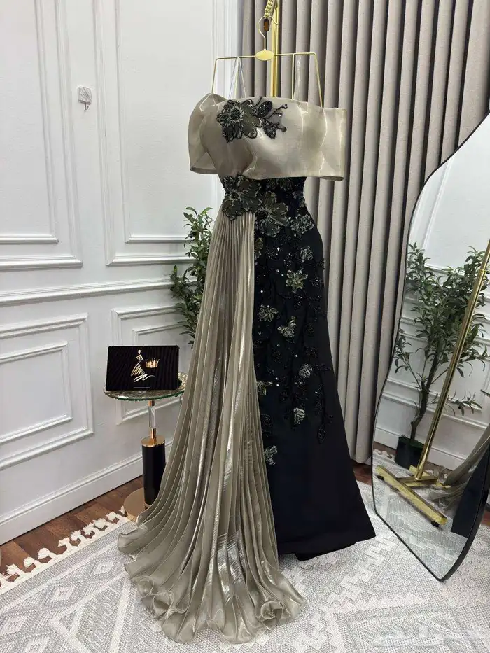 فساتين مناسبات حديثه وراقية خامات فخمه ومريحه في اللبس نشحن 27