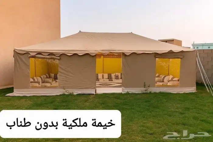 خيمة ملكية بدون طناب 3