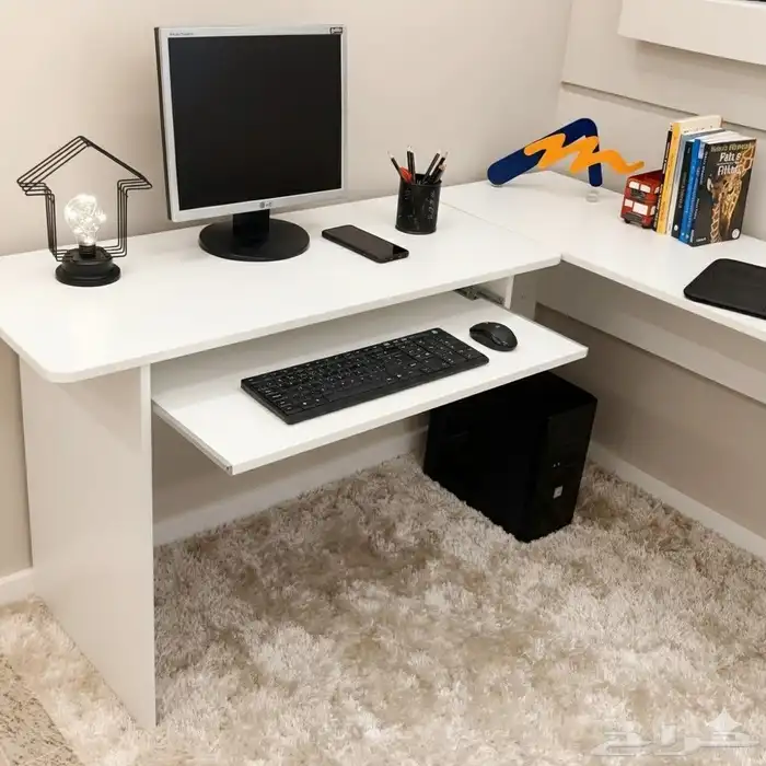 مكتب كمبيوتر Artely حرف L جديد 1