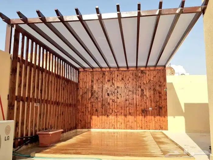 تركيب وتوريد جميع اعمال المظلات والسواتر مستودعات الواح بنل 5