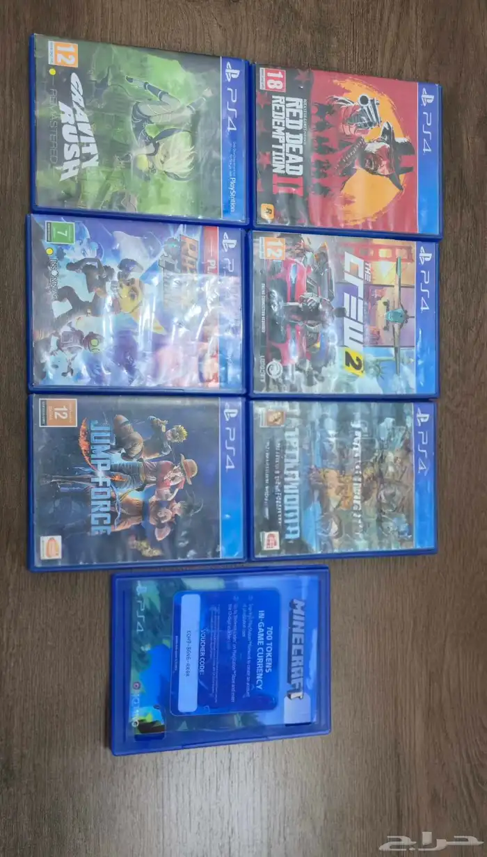 ألعاب PS4 أصلية حالة ممتازة وسعر مناسب 2