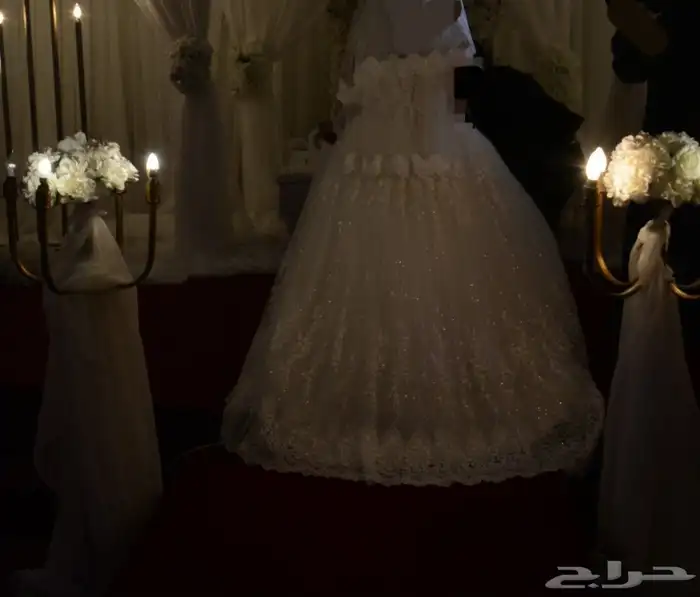 فستان عروس فخم وساتر ومميز 2