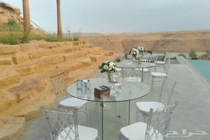 تاجير كراسي ملكي واحمر عادي طاولات دائري زل دفايات سماعات 13