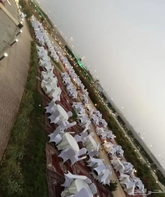 تاجير كراسي ملكي واحمر عادي طاولات دائري زل دفايات سماعات 17