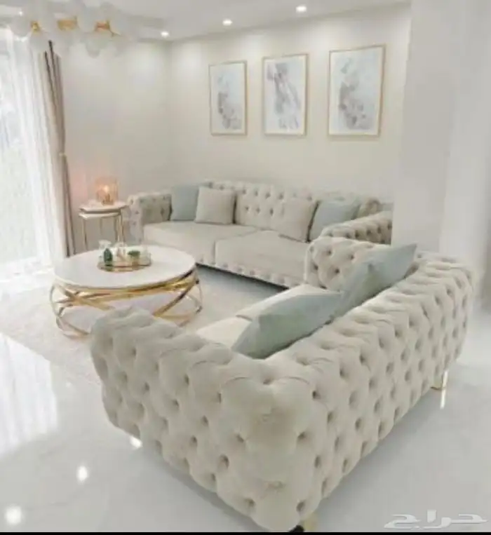 كنب مجلس مساند تفصيل وا تنجيد ستائر ويفي امريكي جمع الستائر. 2