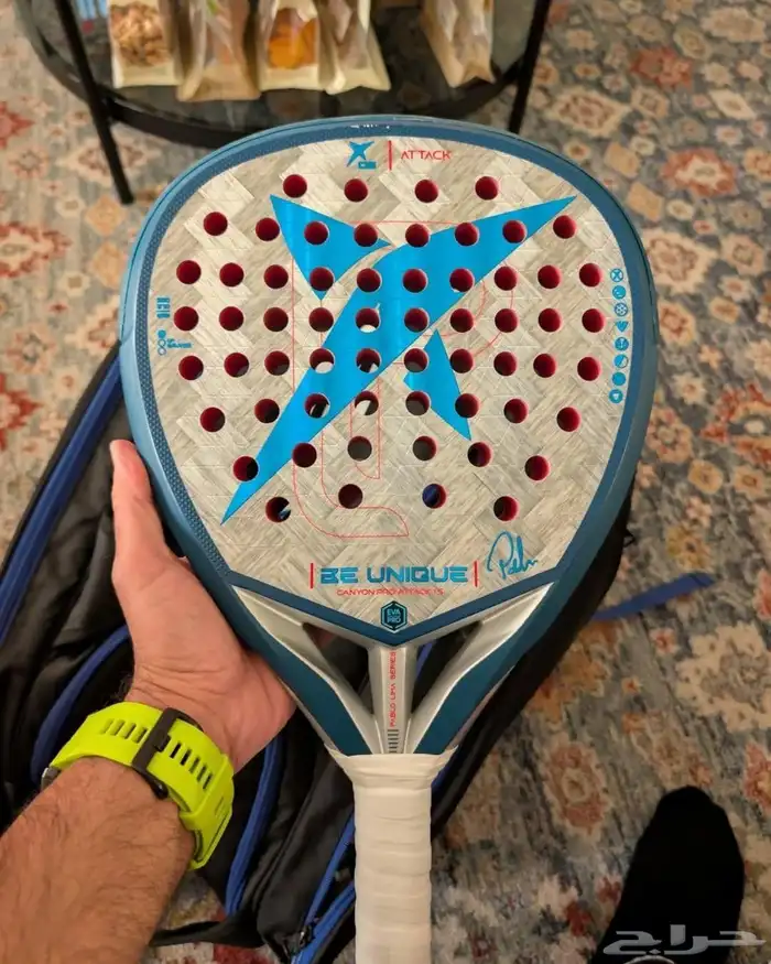 مضرب بادل Drop Shot Canyon Pro Attack 1.5 Pablo Lima 0