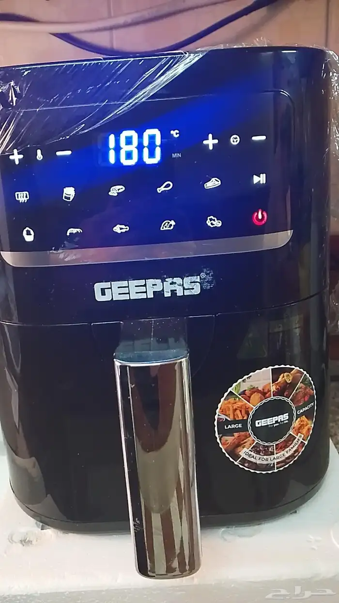 قلايه هوائيه جديده إستخدام مرتين فقط للبيع 0