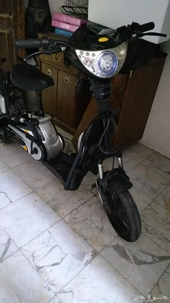 سكوتر كهربائي كبير استخدام 6 أشهر 0