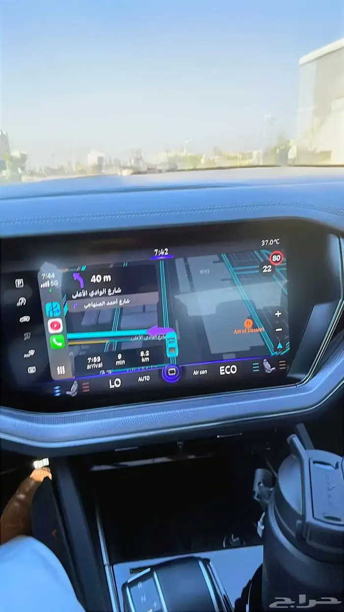 جيب طوارق أسود R-line 2022 Touareg فئة عالية SUV ضمان VW 11