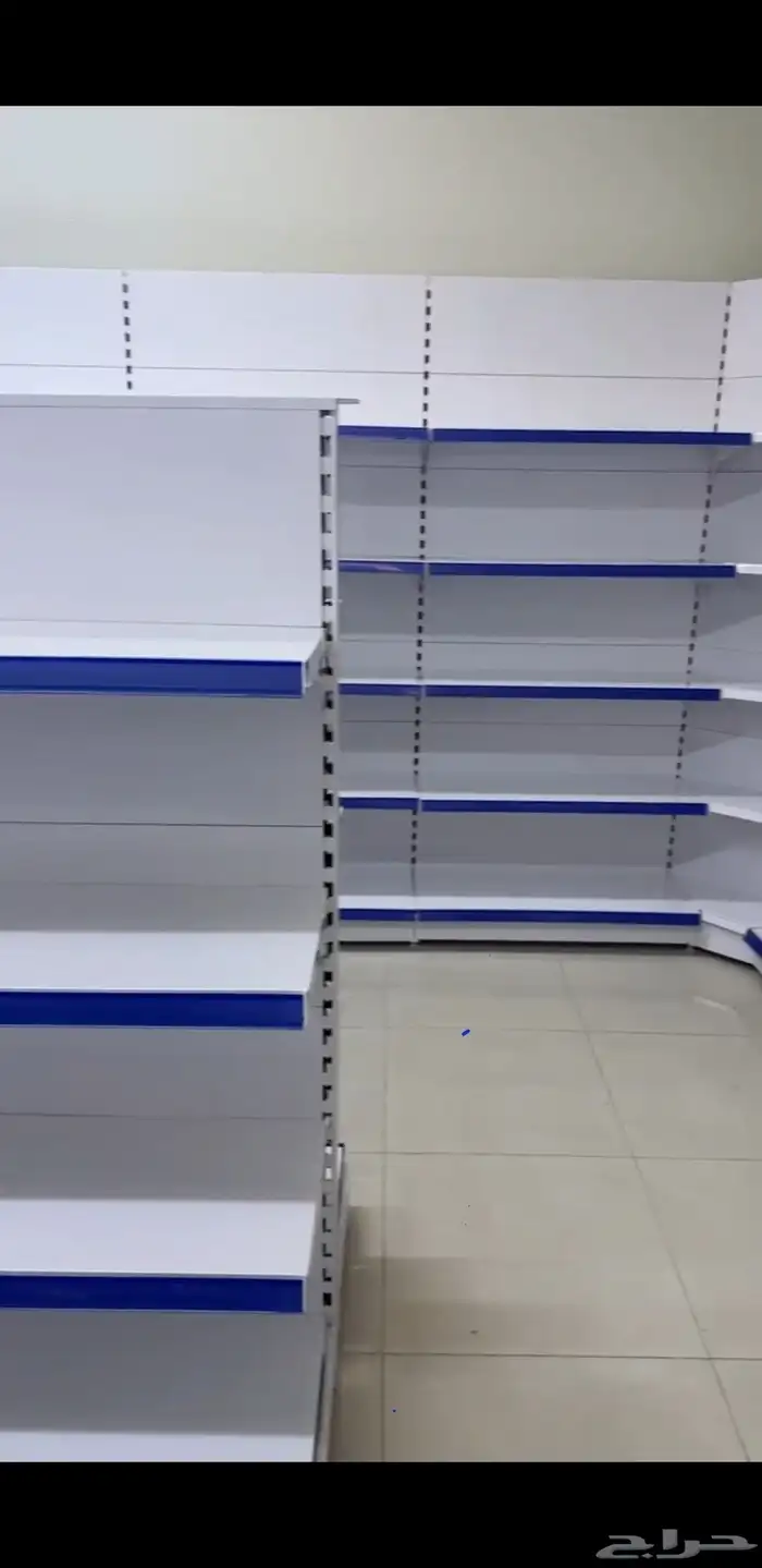 رفوف سوبر رفوف بقاله استندات صيدلية خانات مستوع جديد ومستخدم 0