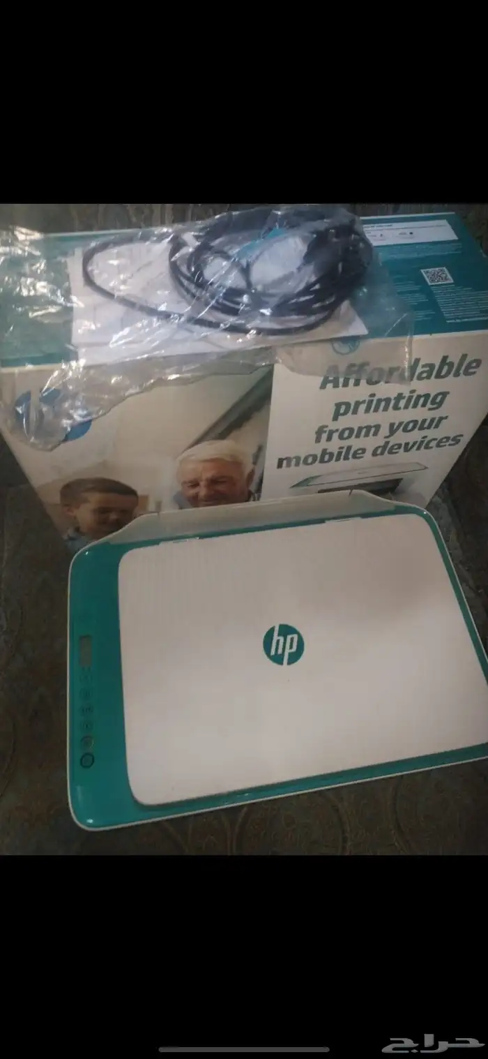 طابعه hp نضيفه جدا استخدام قليل شبه جديد 3