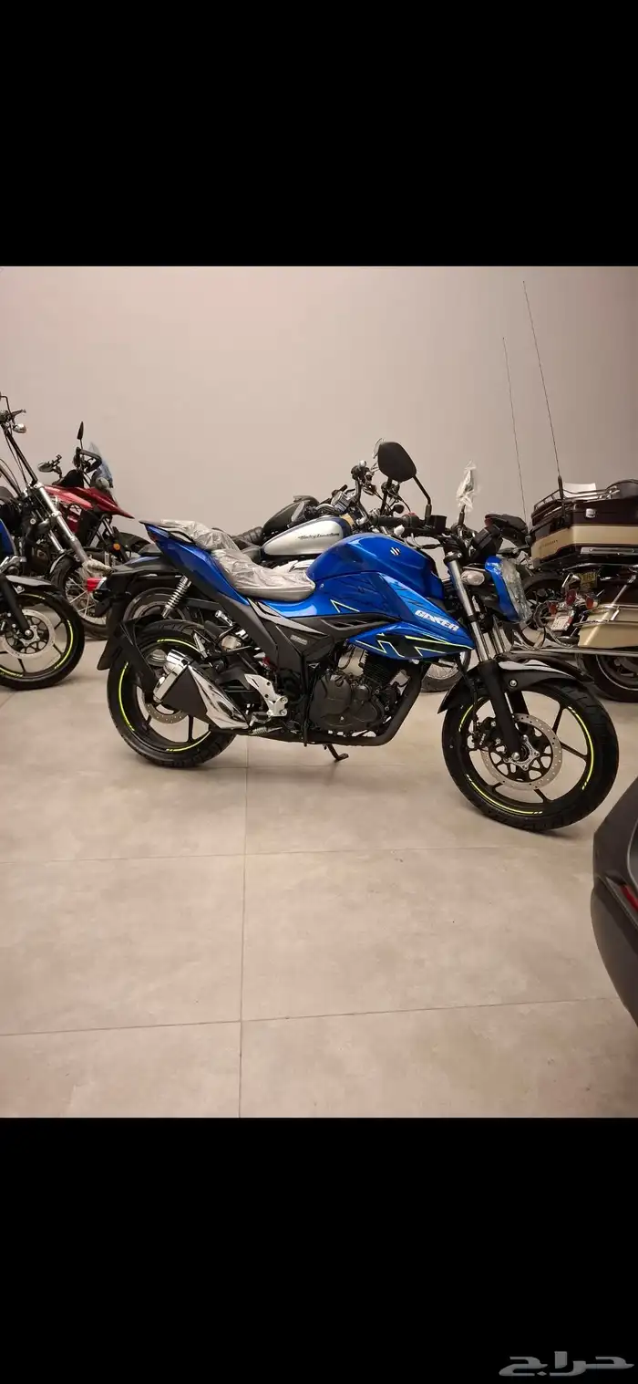 دراجة نارية ريس جكسر نيكد 150 GIXXERدباب سزوكي 6