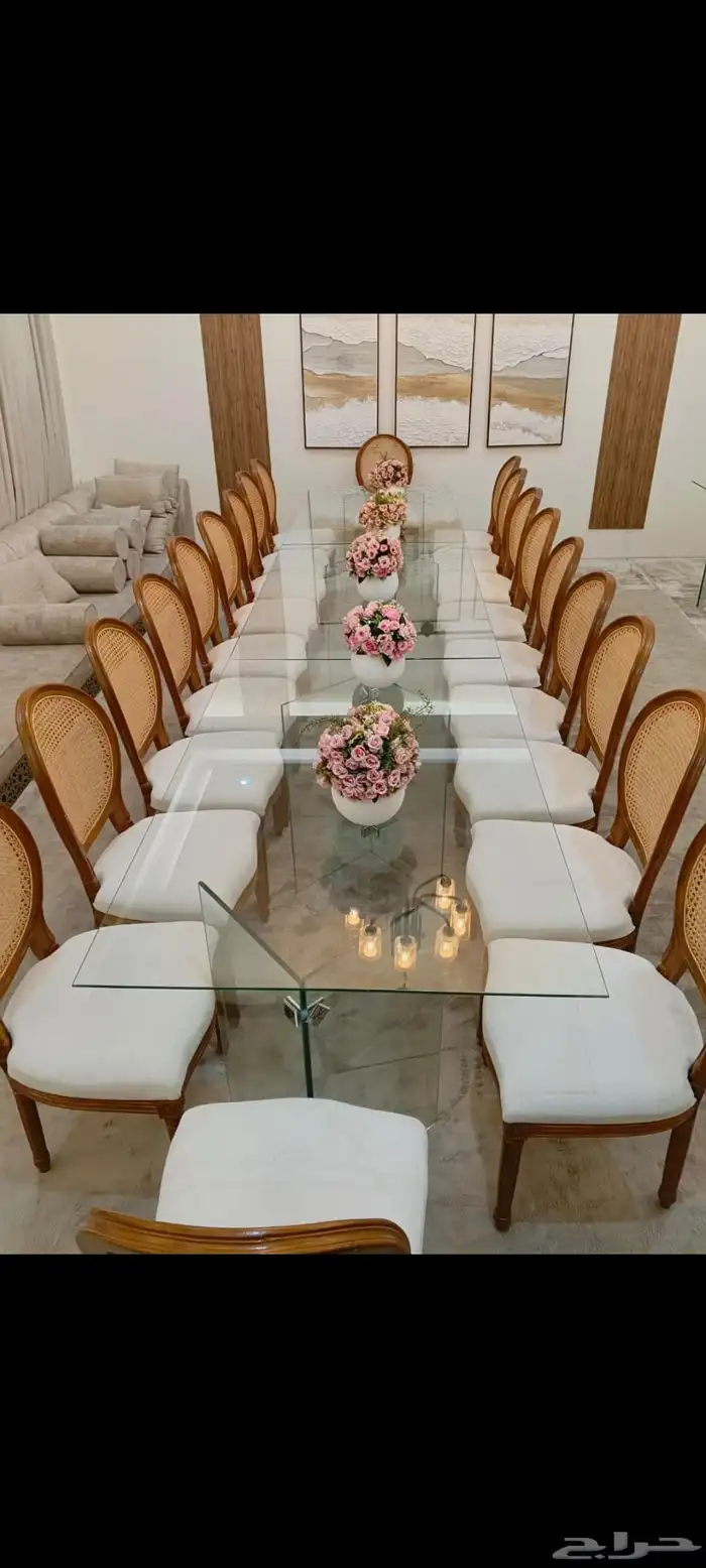 حفلات مناسبات زفاف تأجير كراسي طاولات كوش مخيمات سماعات 15