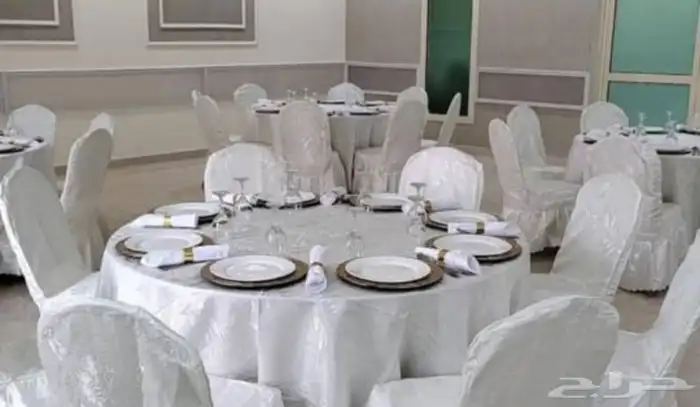 تاجير كراسي ملكي واحمر عادي طاولات دائري زل دفايات سماعات 5